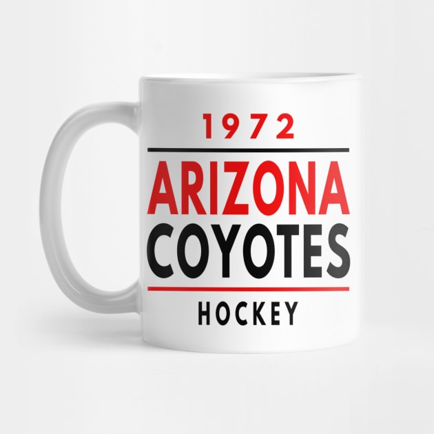 Arizona Coyotes Hockey 1972 Classic by Medo Creations